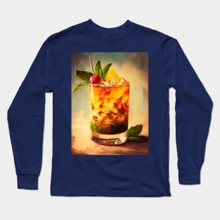 Mai Tai cocktail Long Sleeve T-Shirt